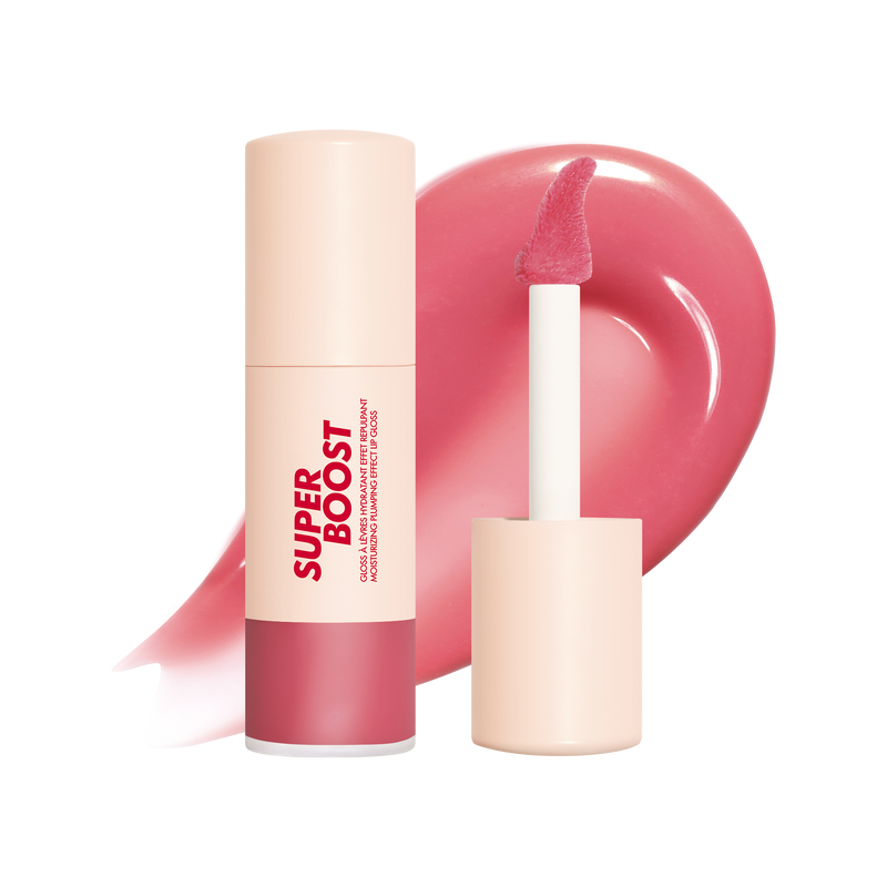 MAKE UP FOREVER Super Boost Lip Gloss - Gloss labbra idratante effetto rimpolpante 08 Boundless Berry 9ml