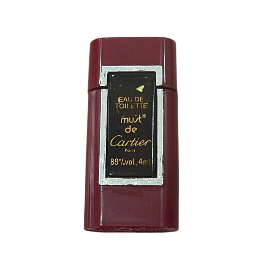 Must De Cartier Miniatura Vintage (no scatola) Eau De Toilette Donna 4 ml