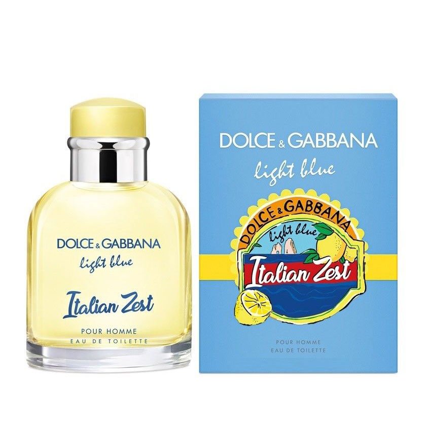 Light Blue Italian Zest Pour Homme Eau de Toilette Uomo 75 ml