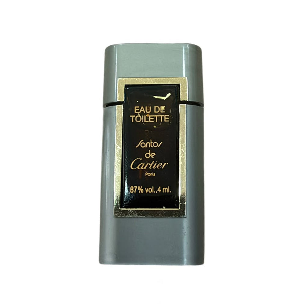 Santos De Cartier Miniatura Vintage (no scatola) Eau De Toilette Uomo 4 ml