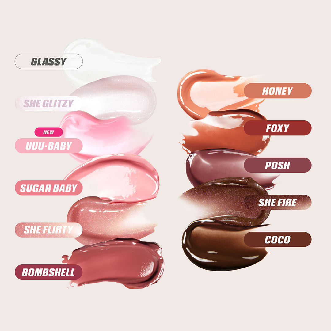 Huda Beauty Faux Filler Lucidalabbra Rimpolpante Foxy 3.9 ml