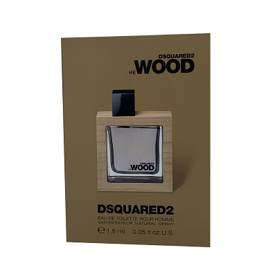 Dsquared2 He Wood Eau de Toilette Pour Homme Campioncino da 1,5 ml Fuori Produzione Raro