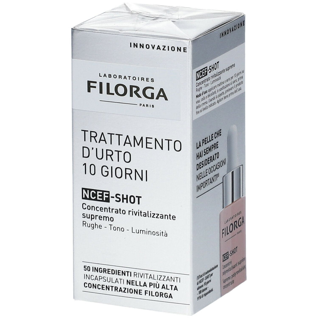 NCEF-SHOT Trattamento d' Urto 10 Giorni Concentrato Rivitalizzante Supremo 15 ml