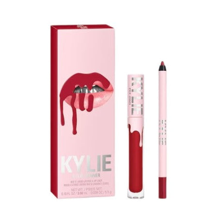 Kylie Matte Lip Kit 402 Rossetto Liquido 3 ml + Matita Labbra 1,1 g