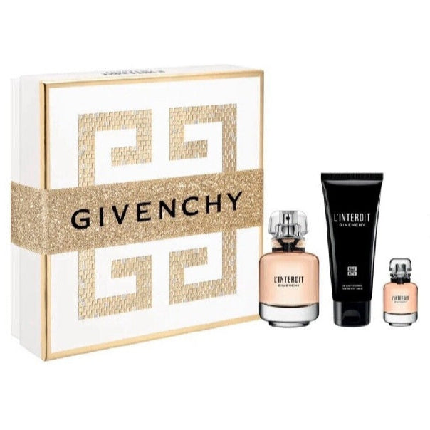 Cofanetto L'Interdit Eau De Parfum 50ml + Eau De Parfum 10ml + Latte Corpo 75ml Donna