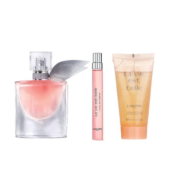 Set La Vie Est Belle - TESTER Eau De Parfum 30ml - Flacone Viaggio 10ml - Gel Doccia 50ml Donna