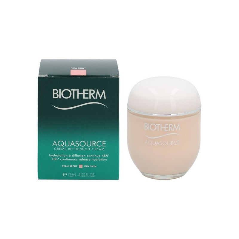 Biotherm Aquasource Crème Riche - Crema Viso Per Pelli Secche 125 ml