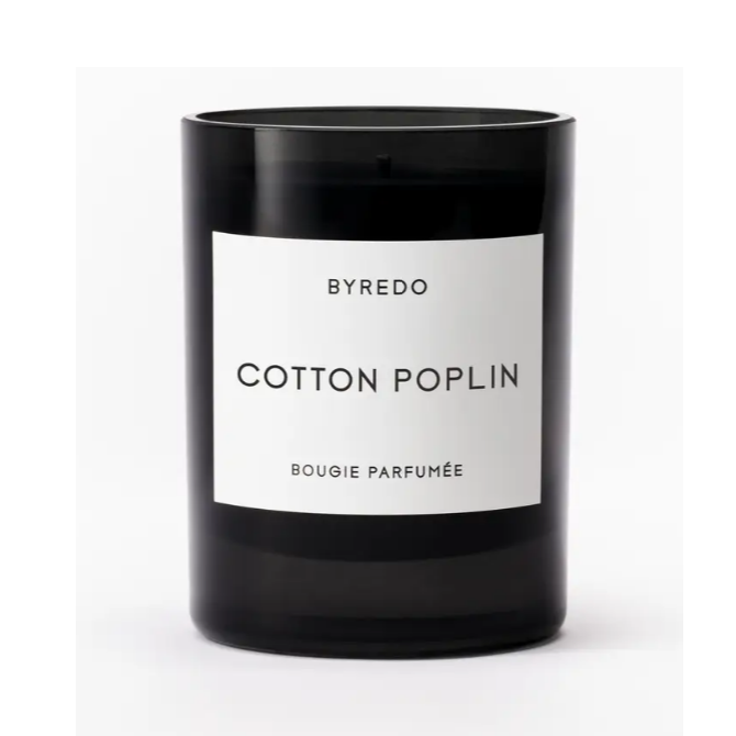 Cotton Poplin Bougie Parfumée Candela Profumata 240 gr