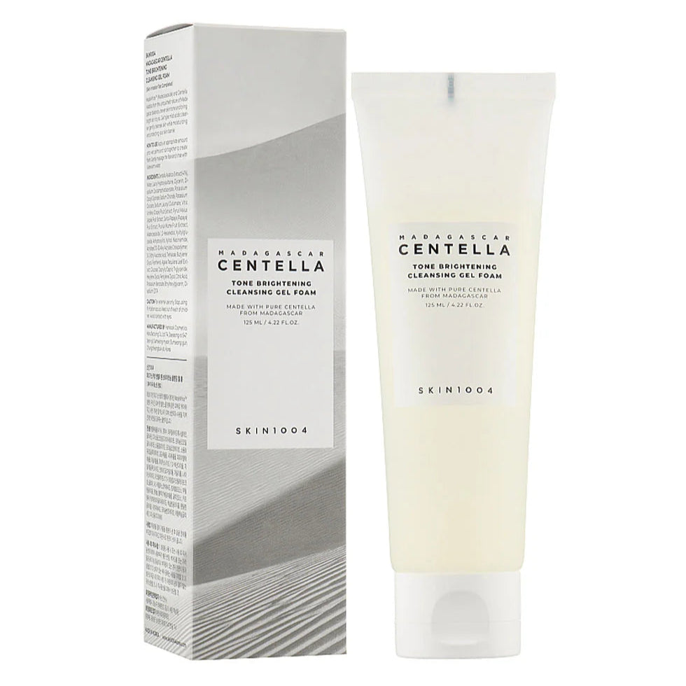 SKIN1004 Madagascar Centella Tone Brightening Cleansing Gel Foam Detergente Schiumoso In Gel 125ml