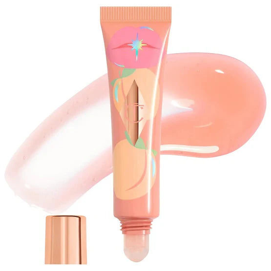 Unreal Lips Healthy Glow Nectar Oil - (no scatola) Lip Oil Labbra Juicylicious Pure Peach 14 ml