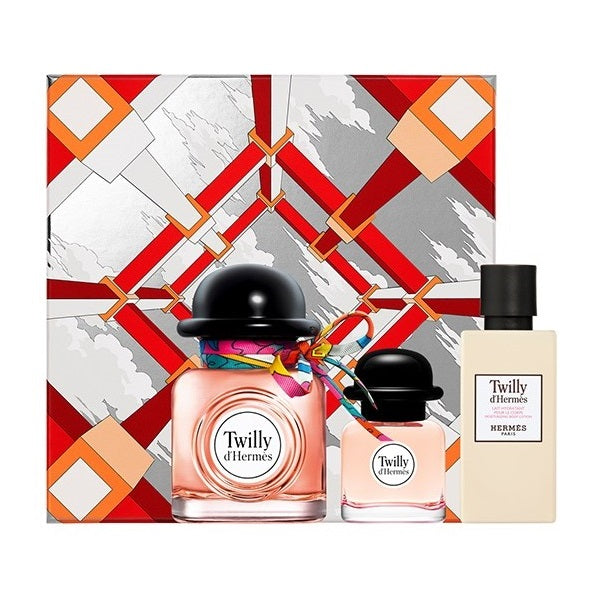 Cofanetto Twilly D'Hermes Eau De Parfum 50 ml + Eau De Parfum 7,5 ml + Latte Idratante Corpo 40 ml Donna