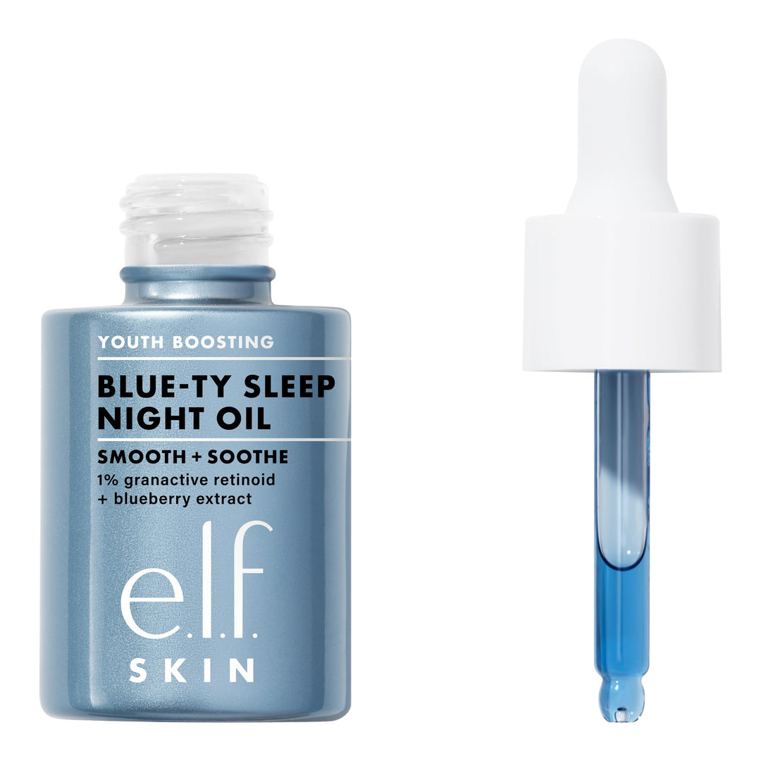 ELF Youth Boosting Blue-Ty Sleep Night Oil Olio Viso Notte 30ml