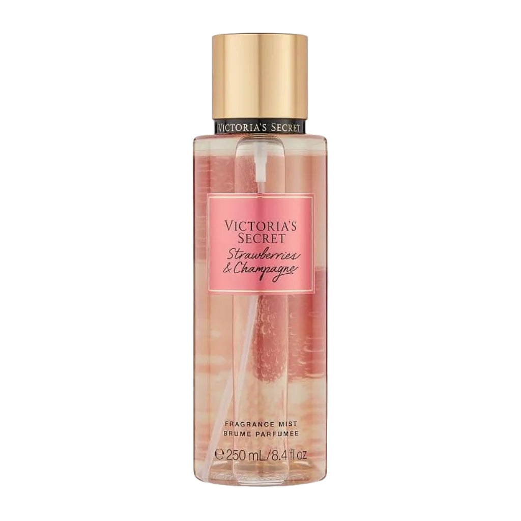 Victoria's Secret Body Mist Acqua Profumata Corpo Strawberry & Champagne 250 ml
