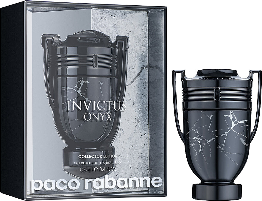 Invictus Onyx collector edition Eau de Toilette Uomo 100 ml